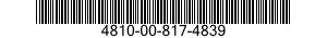 4810-00-817-4839  4810008174839 008174839
