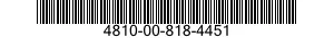4810-00-818-4451 VALVE,SOLENOID 4810008184451 008184451
