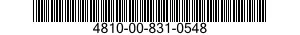 4810-00-831-0548  4810008310548 008310548