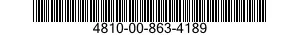 4810-00-863-4189  4810008634189 008634189