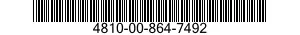 4810-00-864-7492  4810008647492 008647492