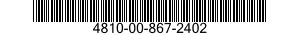 4810-00-867-2402 VALVE,SOLENOID 4810008672402 008672402