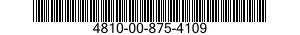 4810-00-875-4109 PARTS KIT,SAFETY RELIEF VALVE 4810008754109 008754109