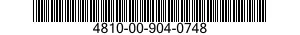 4810-00-904-0748  4810009040748 009040748