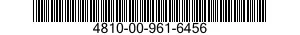 4810-00-961-6456  4810009616456 009616456