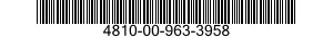 4810-00-963-3958  4810009633958 009633958