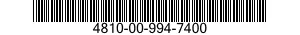 4810-00-994-7400  4810009947400 009947400