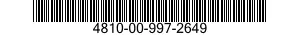 4810-00-997-2649  4810009972649 009972649