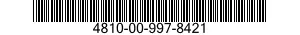 4810-00-997-8421  4810009978421 009978421