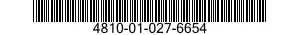 4810-01-027-6654  4810010276654 010276654