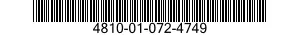 4810-01-072-4749  4810010724749 010724749