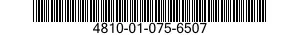 4810-01-075-6507 VALVE,GLOBE 4810010756507 010756507