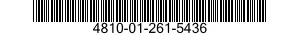 4810-01-261-5436  4810012615436 012615436