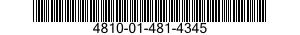 4810-01-481-4345 ACTUATOR,ELECTRO-MECHANICAL,ROTARY 4810014814345 014814345