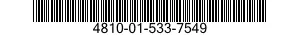 4810-01-533-7549 VALVE ASSEMBLY 4810015337549 015337549