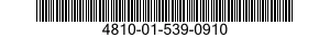 4810-01-539-0910 ACTUATOR,HYDRAULIC-PNEUMATIC,ROTARY 4810015390910 015390910