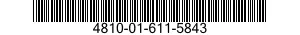 4810-01-611-5843 VALVE,LINEAR,DIRECTIONAL CONTROL 4810016115843 016115843