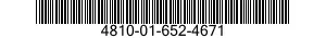 4810-01-652-4671 VALVE ASSEMBLY 4810016524671 016524671
