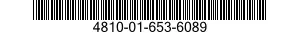 4810-01-653-6089 ACTUATOR,HYDRAULIC-PNEUMATIC,LINEAR 4810016536089 016536089