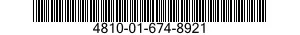 4810-01-674-8921 ACTUATOR,ELECTRO-MECHANICAL,LINEAR 4810016748921 016748921