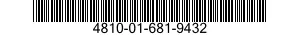 4810-01-681-9432 ACTUATOR,HYDRAULIC-PNEUMATIC,LINEAR 4810016819432 016819432