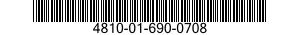 4810-01-690-0708 ACTUATOR,HYDRAULIC-PNEUMATIC,LINEAR 4810016900708 016900708