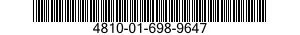 4810-01-698-9647 VALVE ASSEMBLY 4810016989647 016989647