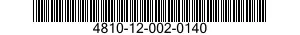 4810-12-002-0140  4810120020140 120020140