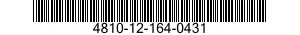 4810-12-164-0431 VALVE,SOLENOID 4810121640431 121640431