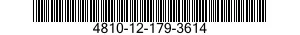 4810-12-179-3614  4810121793614 121793614