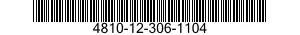 4810-12-306-1104 VENTILBAUGRUPPE, DU 4810123061104 123061104