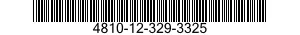 4810-12-329-3325 DIAPHRAGM,ACTUATOR VALVE,SPECIAL SHAPED 4810123293325 123293325