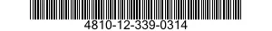 4810-12-339-0314 VALVE,SOLENOID 4810123390314 123390314