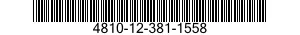 4810-12-381-1558 VALVE,SOLENOID 4810123811558 123811558