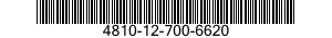 4810-12-700-6620 VALVE,GLOBE 4810127006620 127006620