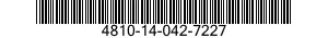 4810-14-042-7227 VALVE,SOLENOID 4810140427227 140427227