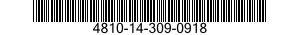 4810-14-309-0918  4810143090918 143090918