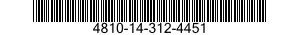 4810-14-312-4451 POINTEAU,POMPE 4810143124451 143124451