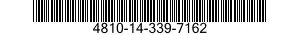 4810-14-339-7162 VALVE,SOLENOID 4810143397162 143397162