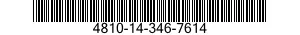 4810-14-346-7614  4810143467614 143467614