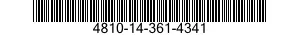 4810-14-361-4341  4810143614341 143614341
