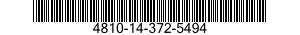 4810-14-372-5494 VALVE,GATE 4810143725494 143725494
