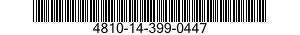 4810-14-399-0447 PLUNGER,ACTUATOR 4810143990447 143990447