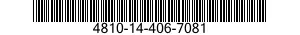 4810-14-406-7081 VALVE,GATE 4810144067081 144067081