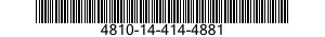 4810-14-414-4881 VALVE,GATE 4810144144881 144144881