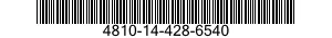 4810-14-428-6540 VALVE,BUTTERFLY 4810144286540 144286540
