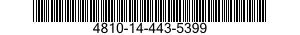 4810-14-443-5399 VALVE,SOLENOID 4810144435399 144435399
