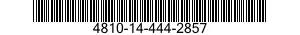 4810-14-444-2857 VALVE,GATE 4810144442857 144442857