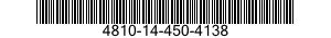 4810-14-450-4138 VALVE,BUTTERFLY 4810144504138 144504138