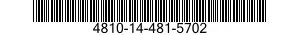 4810-14-481-5702 SWITCH,PROXIMITY 4810144815702 144815702